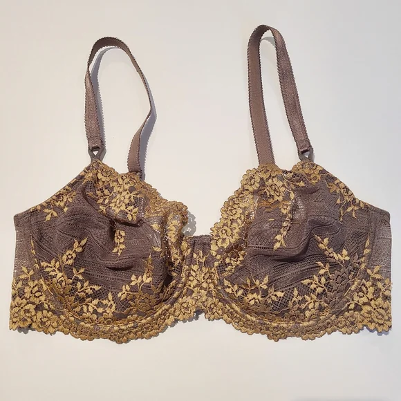 Wacoal Embrace Lace Underwire Unlined Bra 40D - Picture 1 of 6